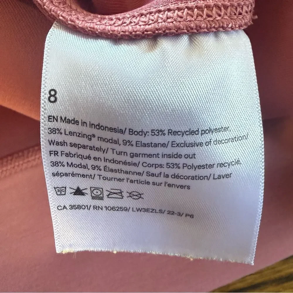 Lululemon Perfectly Oversized Cropped Crew *Softstreme™ Spiced Chai